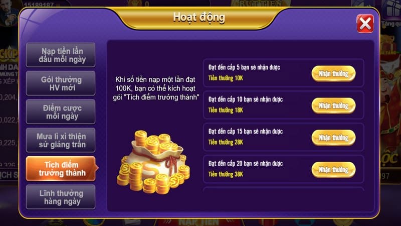 Khuyến Mãi 68 game bài